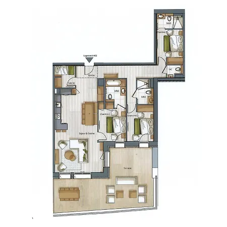 Falcon Lodge By Alpine Resorts Meribel Exterior photo